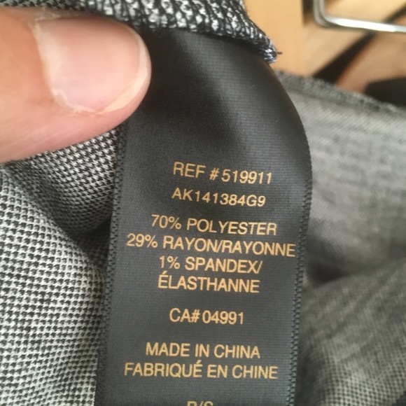 AKA NWT plaid/houndstooth pencil skirt in black and white - Picture 4 of 4